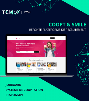 COOPT & SMILE : Refonte plateforme de recrutement - Website Creation