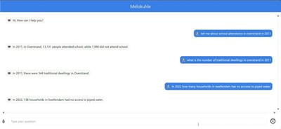 Stats SA Chatbot - Artificial Intelligence