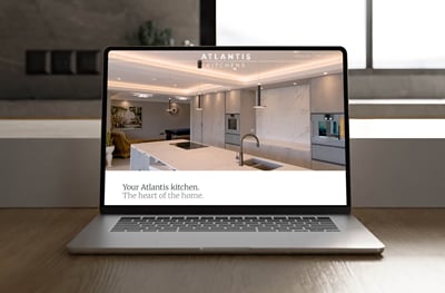 Website design for a luxury kitchen designer in Cumbria - Website Creation