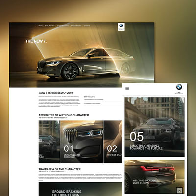 Website Design Service for BMW Melaka - Webseitengestaltung