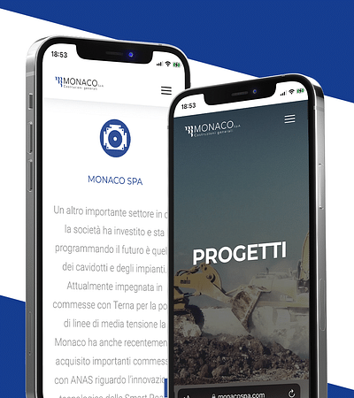 Monaco SPA - Costruzioni Generali - Creazione di siti web