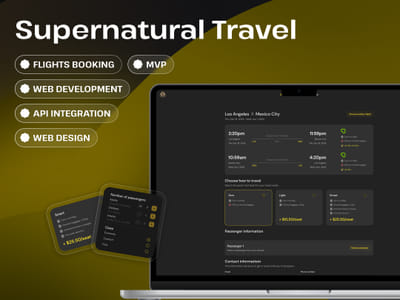 Supernatural Travel Agency – Flight Booking Web App - Aplicación Web