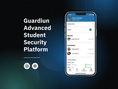 Guardiun - The privacy-first student security platform - Application mobile