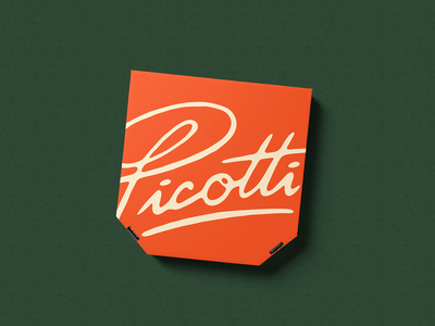 Naming & Identité de marque - Picotti -Chaîne de restaurant italien - Design & graphisme