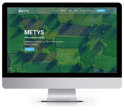 CRÉATION SITE INTERNET | METYS INRAE TRANSFERT - Création de site internet