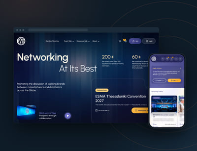 ESMA International Network: one network, three products - Website Creation