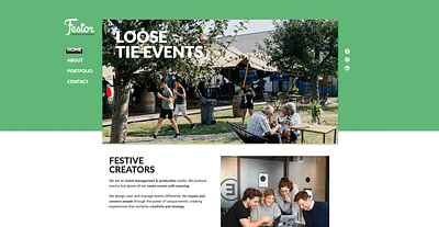 Website, Festor - Design & graphisme