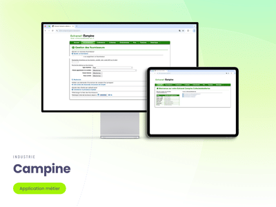 Campine - Web Applicatie