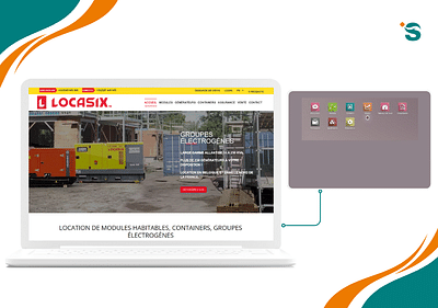Locasix - implémentation Odoo - Application web