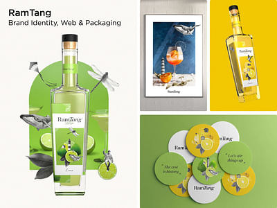 RamTang - Branding, Packaging & Web & 3D rendering - Packaging
