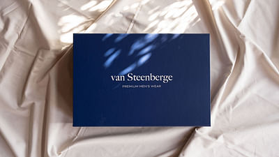 van Steenberge - premium men's wear - Branding & Posizionamento