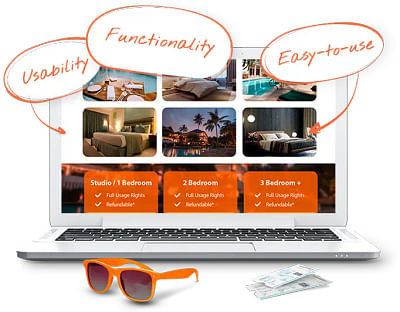Accommodation booking system - Website Creation