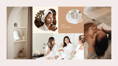 Spa Josephine – Identité visuelle & site web - Graphic Design