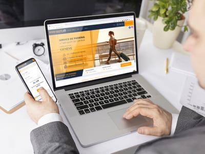 Développement web - Easy park, réservation de parking - Website Creatie