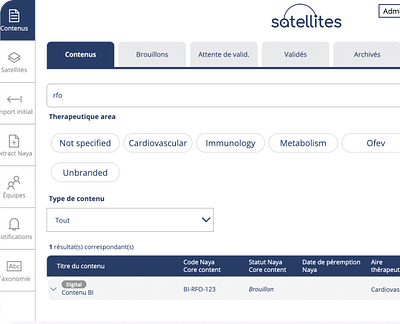 Boehringer Ingelheim- Plateforme de suivi - Web Application