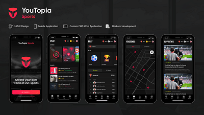 YouTopia Sports - Application mobile