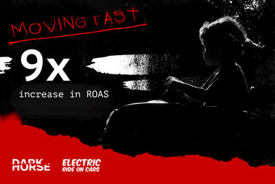 Electric Ride on Cars - 9x increase in ROAS - Onlinewerbung