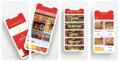 Lola Miller - APP Ristorante - Applicazione web
