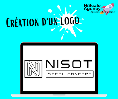Création du logo & site Web de NISOT STEEL CONCEPT - Design & graphisme