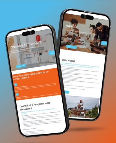 Site Vitrine - HYDRO - Website Administratie