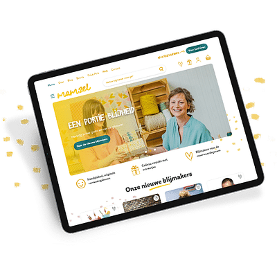 Mamzel - een shop waar de beleving van af spat - Web Applicatie