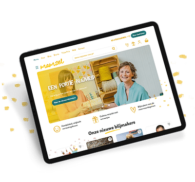 Mamzel - een shop waar de beleving van af spat - Website Creation