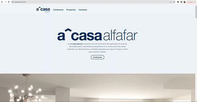 Acasa Valencia - Website Creation