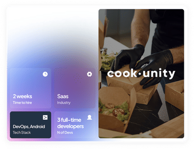 Cook Unity - Développement de Logiciel