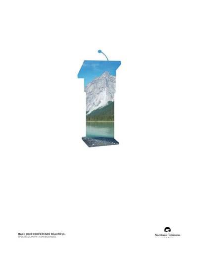 Podium - Publicité