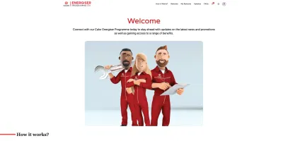 Calor Energiser B2B Installer Rewards & Loyalty Programme - Stratégie digitale
