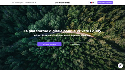 FollowInvest website - Création de site internet
