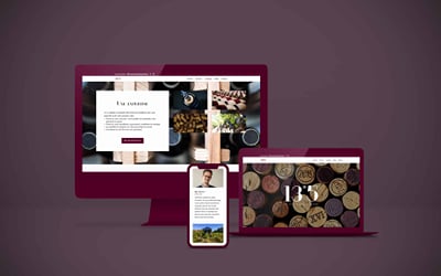 Site internet pour 13°5 - Design & graphisme
