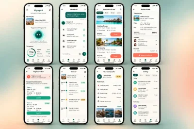 Voyagent: Agentic AI Travel App - Application mobile