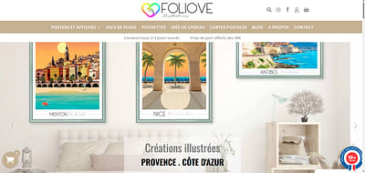 E-commerce Foliove - E-commerce