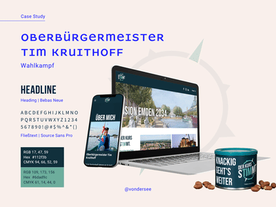 Oberburgermeisterwahl Tim Kruithoff - Création de site internet