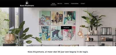 Koos Kluytmans - Webseitengestaltung