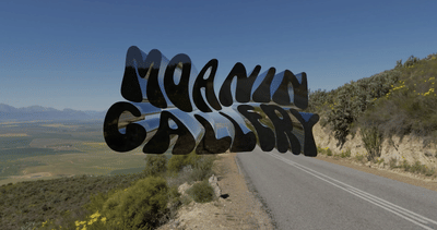 3D Redesign of Logo: Moanin Gallery - Grafikdesign
