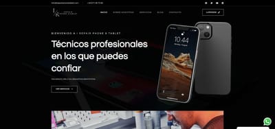 Irepair Phone & tablet - Website Creation