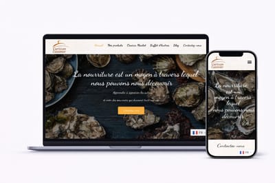 Website for L’Artisan Cuisinier - Website Creatie