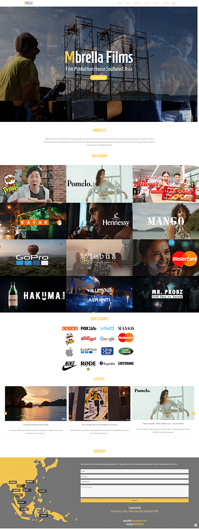 Mbrella Films - Digital Marketing Campaign - Online Advertising