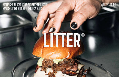 LITTER –– Burger brand identity - Branding y posicionamiento de marca