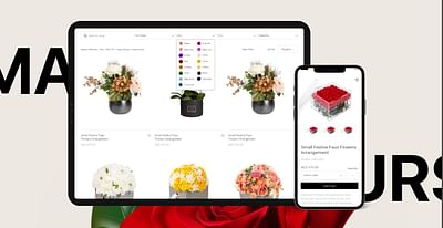 Maison Des Fleurs - Website Creatie