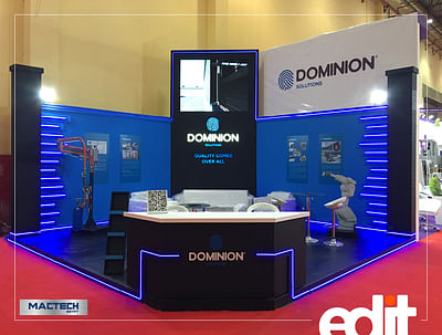Mactech & Handling Expo 2020 - Dominion solutions - Grafikdesign