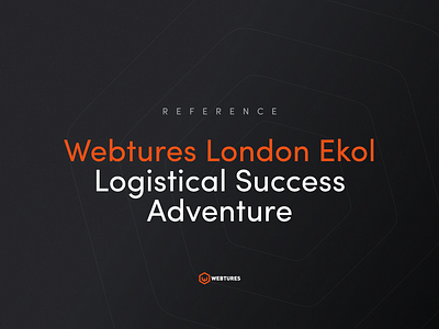 Webtures London Ekol Logistical Success Adventure - Image de marque & branding