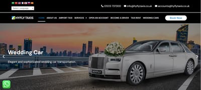 Hyfly Taxis | Website Development - SEO