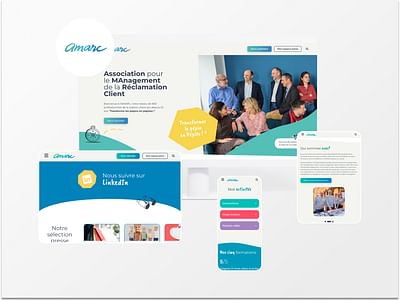 (SITE WEB) - Refonte - AMARC - Création de site internet