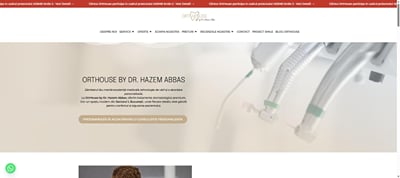 OrtHouse.ro — SEO and website care for a dental clinic - Référencement naturel