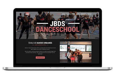 Site web - JBDS Danceschool - Webseitengestaltung