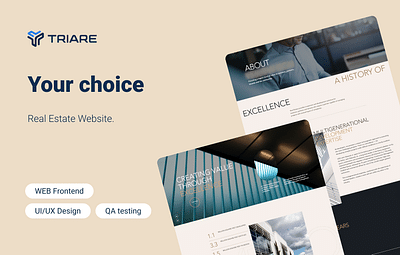 Your Choice - a website to attract new leads - Webanwendung
