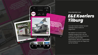 Social media voor E&E Koeriers Tilburg - Réseaux sociaux